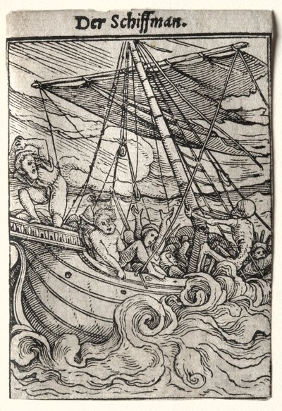 Danza della Morte: Il Marinaio da Hans Holbein
