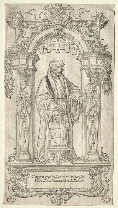 Erasmo da Rotterdam da Hans Holbein