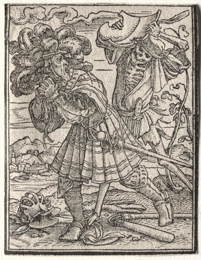La danza della morte: Il conte o il conte da Hans Holbein
