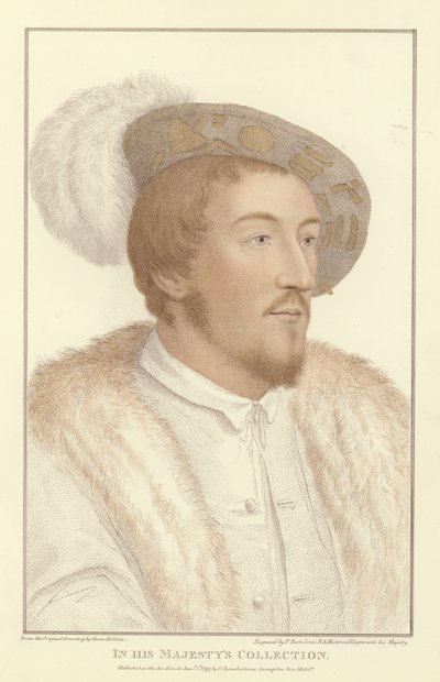 Uomo anonimo da Hans Holbein der Jüngere