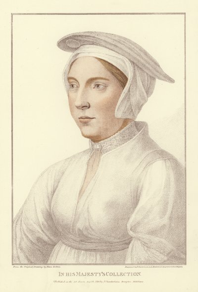 Donna anonima da Hans Holbein der Jüngere