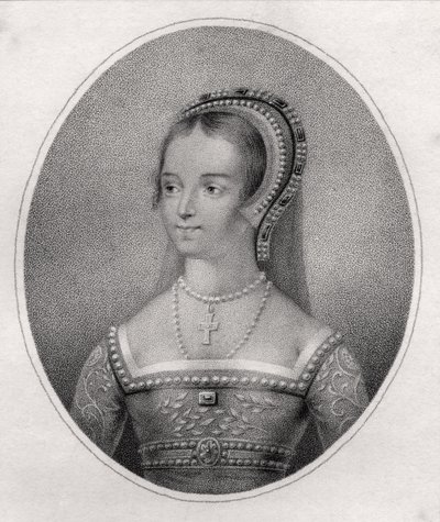 Catherine Parr, inciso da Bocquet, da 