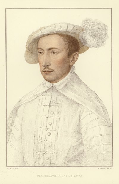Claude XVII, Conte di Laval da Hans Holbein der Jüngere