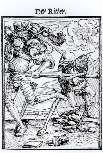 La morte e il cavaliere, da 
