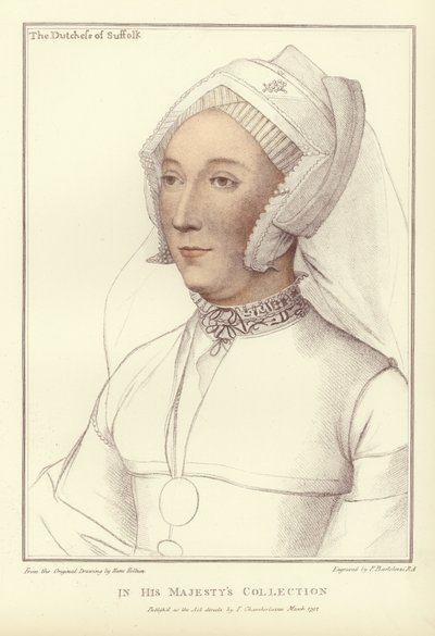 Duchessa di Suffolk da Hans Holbein der Jüngere