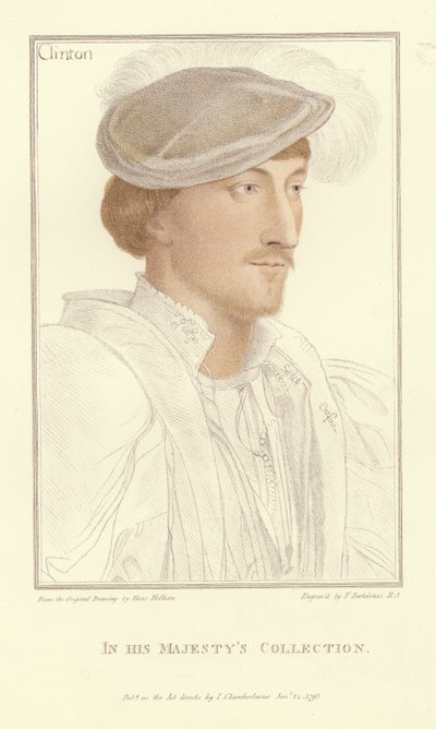 Edward, Lord Clinton da Hans Holbein der Jüngere