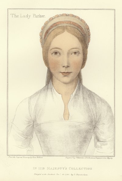 Elizabeth, Lady Parker da Hans Holbein der Jüngere