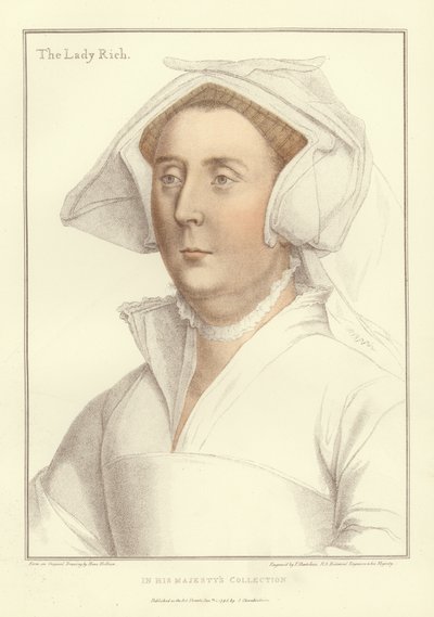 Elizbabeth, Lady Rich da Hans Holbein der Jüngere