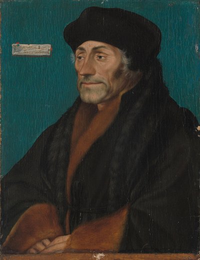 Erasmo da Rotterdam (1466-1536) da Hans Holbein der Jüngere