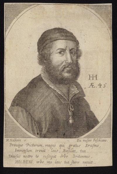 Autoritratto di Hans Holbein da Hans Holbein der Jüngere