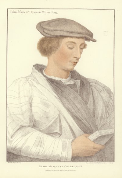John More, figlio di Sir Thomas More da Hans Holbein der Jüngere