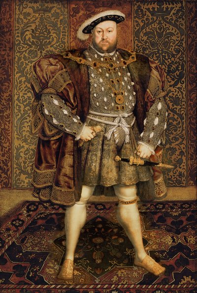 Re Enrico VIII da Hans Holbein der Jüngere