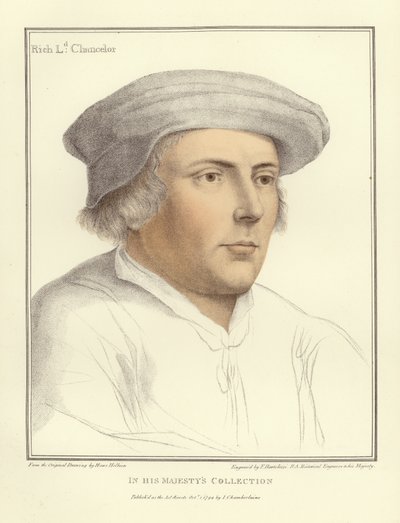 Lord Rich, Lord Cancelliere da Hans Holbein der Jüngere
