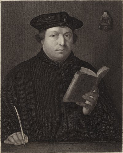 Martin Lutero da Hans Holbein der Jüngere