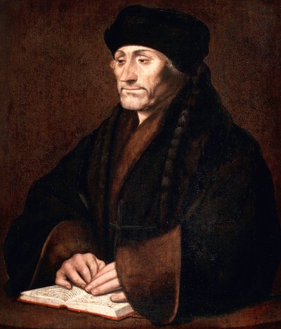 Ritratto di Desiderius Erasmus da Hans Holbein der Jüngere