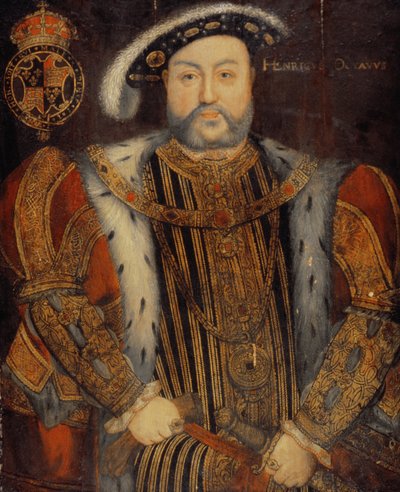Ritratto di Enrico VIII (1491-1547) da Hans Holbein der Jüngere