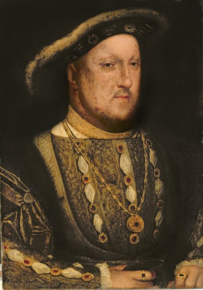 Ritratto di Enrico VIII (1491-1547) c.1536 da Hans Holbein der Jüngere