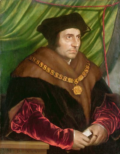 Ritratto di Sir Thomas More (1478-1535) da Hans Holbein der Jüngere