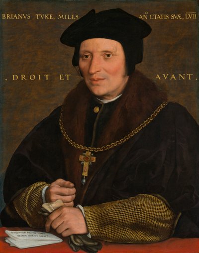 Sir Brian Tuke, c.1527-8 o c.1532-34 da Hans Holbein der Jüngere