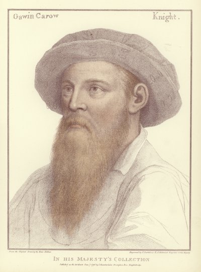 Sir Gawain Carew da Hans Holbein der Jüngere