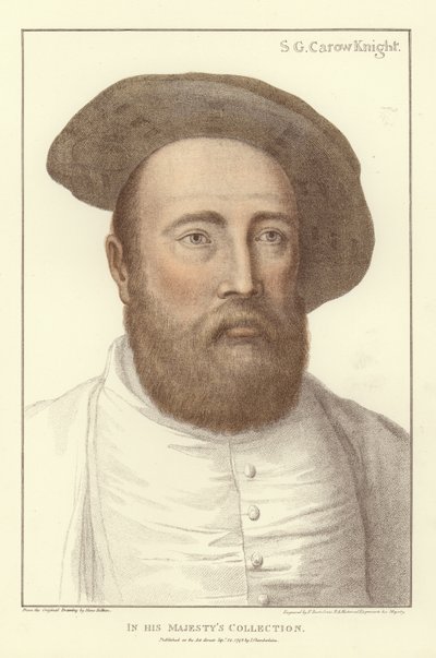 Sir George Carew da Hans Holbein der Jüngere