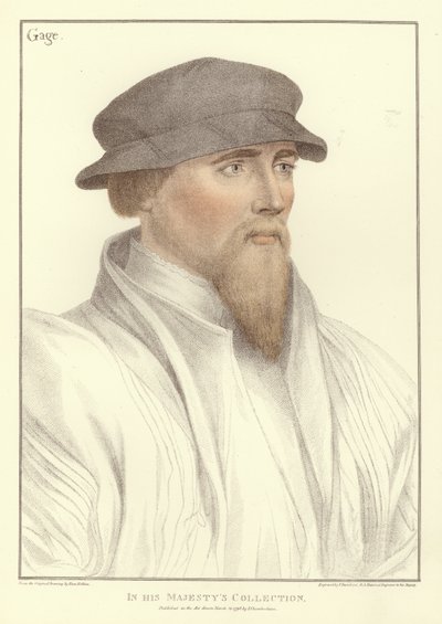 Sir John Gage da Hans Holbein der Jüngere