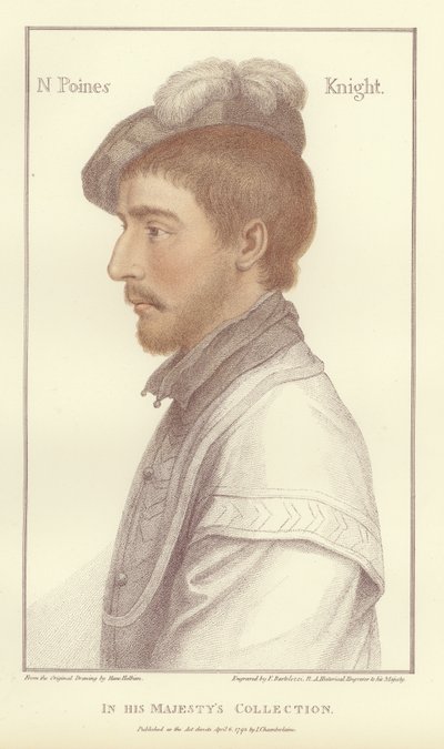 Sir Nicholas Poins da Hans Holbein der Jüngere