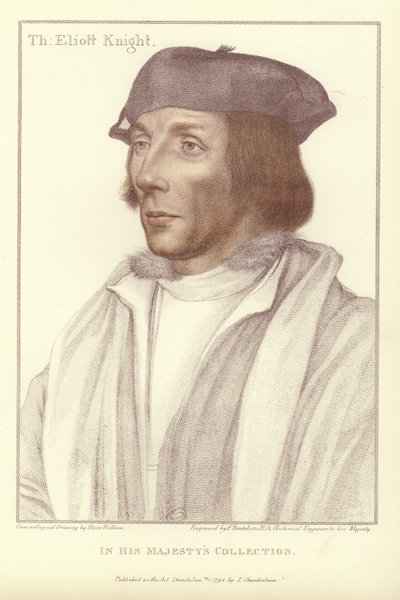 Sir Thomas Elyot da Hans Holbein der Jüngere