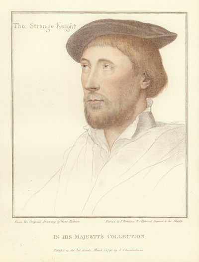 Sir Thomas Strange (acquatinta) da Hans Holbein der Jüngere