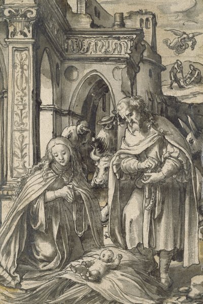 La Natività da Hans Holbein der Jüngere