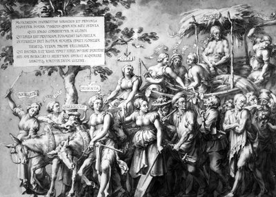 Il trionfo della povertà da Hans Holbein der Jüngere