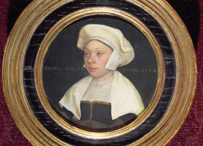 La moglie di un dignitario alla corte di re Enrico VIII, 1534 da Hans Holbein der Jüngere