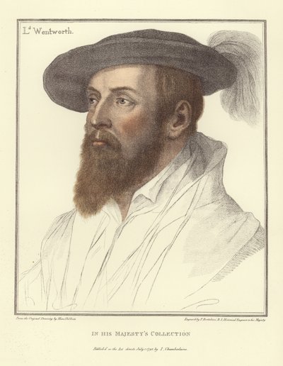 Thomas Wentworth, Lord Wentworth da Hans Holbein der Jüngere