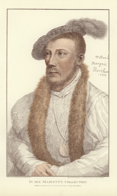 William Parr, Marchese di Northampton da Hans Holbein der Jüngere