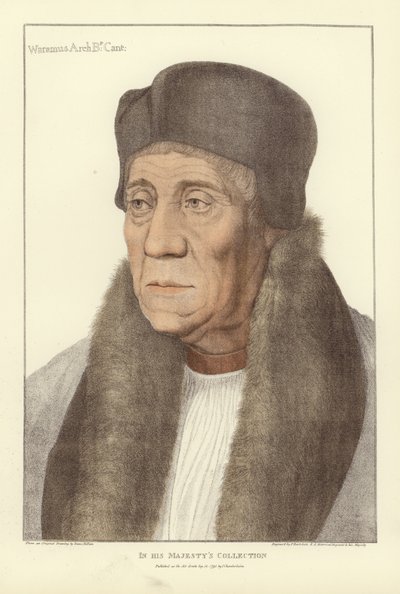 William Warham, Arcivescovo di Canterbury da Hans Holbein der Jüngere