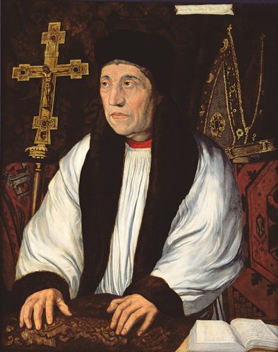 William Warham, Arcivescovo di Canterbury, 1850 da Hans Holbein der Jüngere
