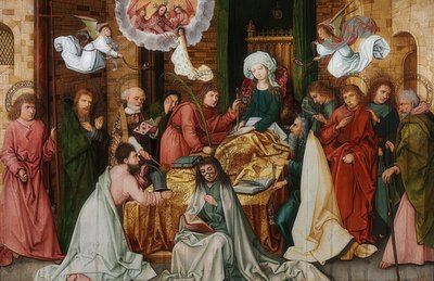 La morte della Madonna da Hans Holbein the Elder