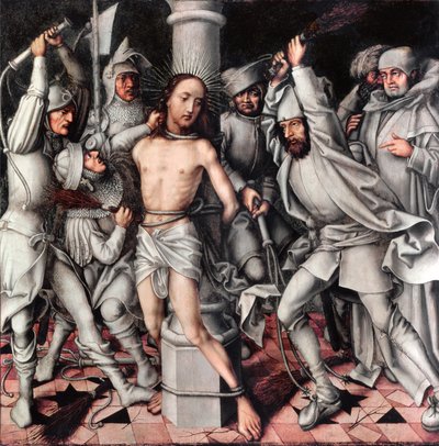 La flagellazione di Cristo (dettaglio) da Hans Holbein the Elder