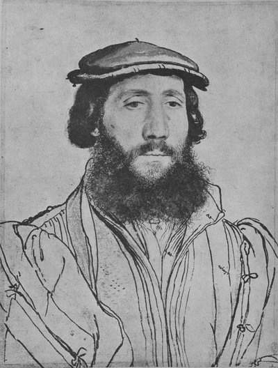 Un gentiluomo: sconosciuto, c1535 da Hans Holbein der Jüngere