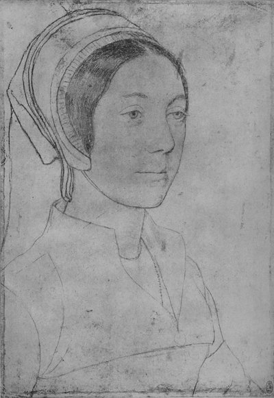 Una signora: sconosciuta, c1532-1543 da Hans Holbein der Jüngere