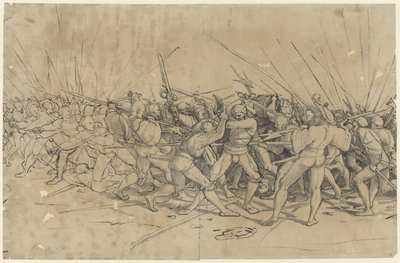 Scena di battaglia da Hans Holbein the Younger