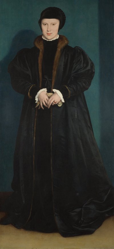 Cristina di Danimarca, Duchessa di Milano, 1538 da Hans Holbein der Jüngere