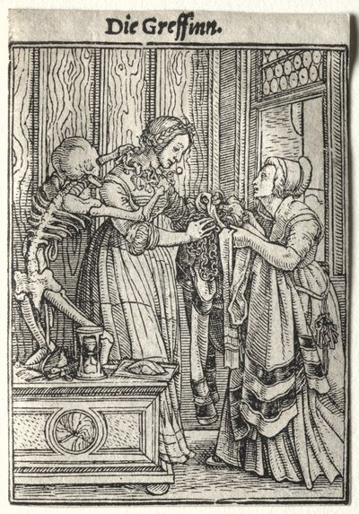 Danza della Morte: La Contessa da Hans Holbein the Younger