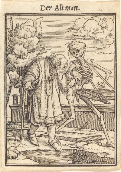 Il vecchio da Hans Holbein der Jüngere