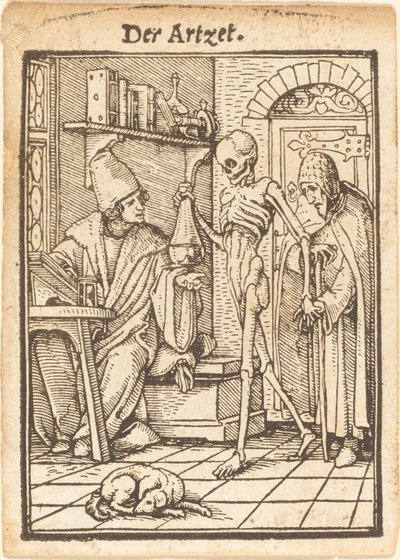 Il medico da Hans Holbein der Jüngere