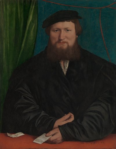 Derick Berck di Colonia, 1536 da Hans Holbein der Jüngere