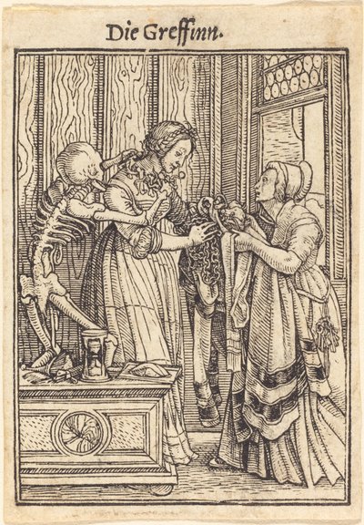 Die Greffinn da Hans Holbein der Jüngere