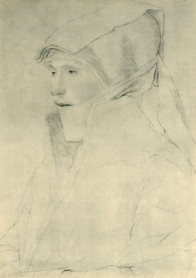 Dorothea Kannengiesser, 1525-1526, 1943 da Hans Holbein der Jüngere
