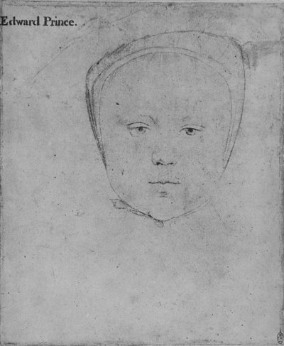 Edoardo, Principe di Galles, 1538 da Hans Holbein der Jüngere