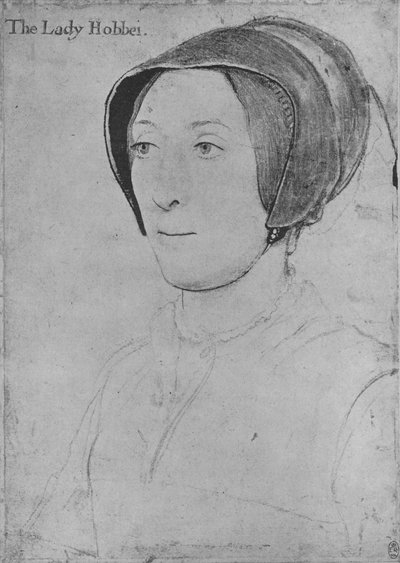 Elizabeth Hoby, c1532-1543 1945 da Hans Holbein der Jüngere